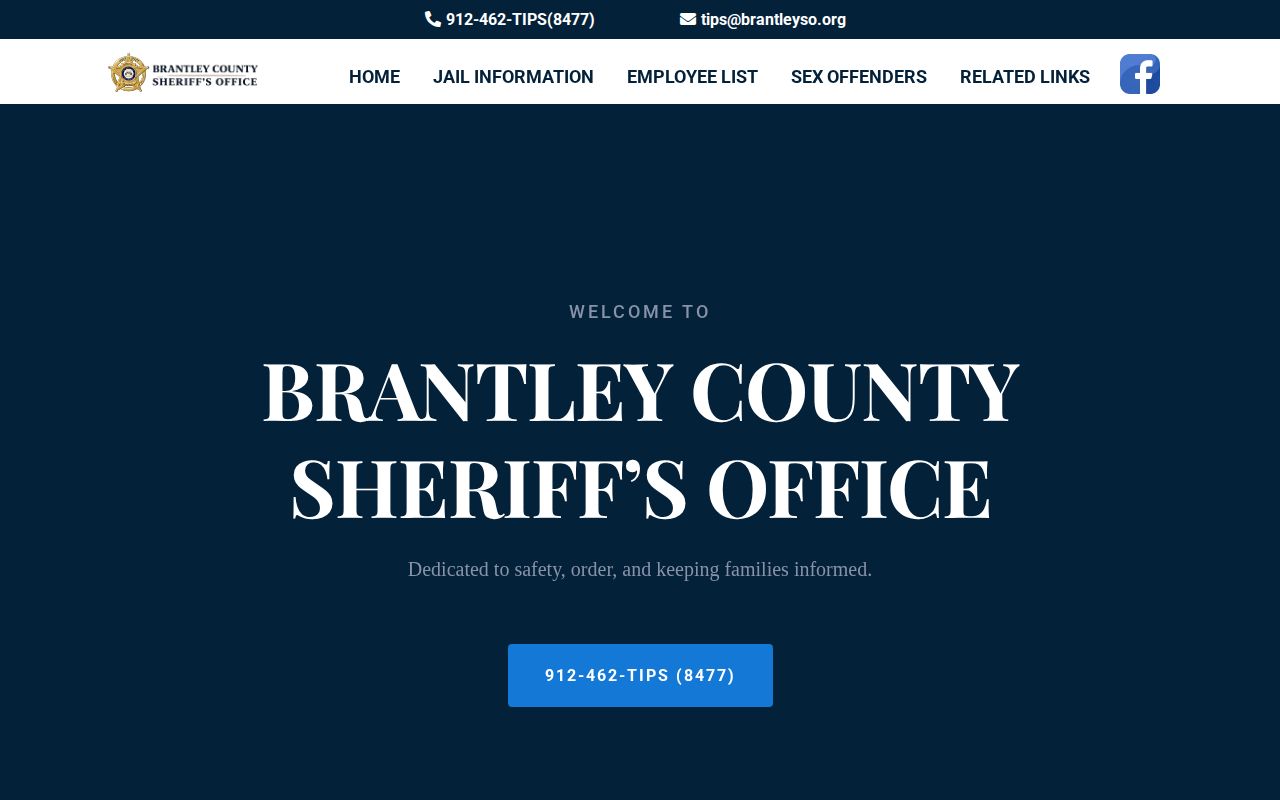 Brantley County Sheriff's Office released inmate and jail records source