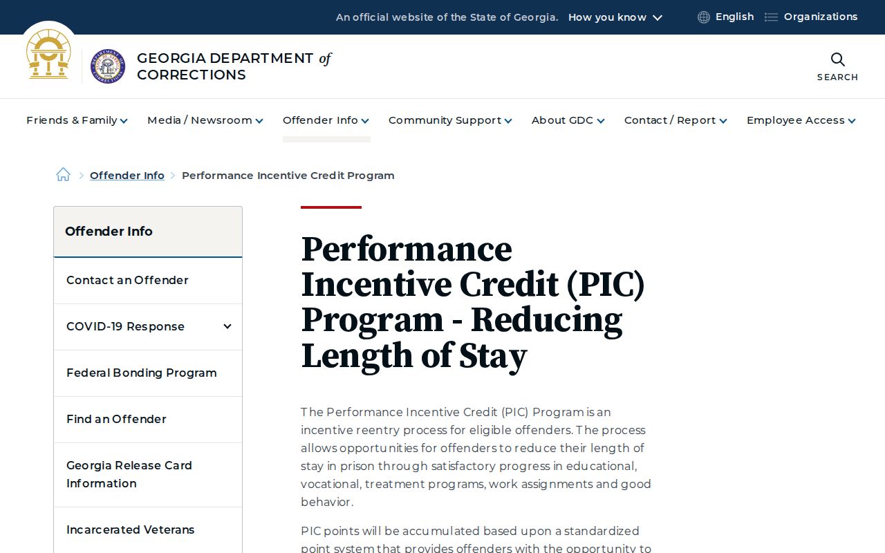 Brantley County projected release date and Georgia performance credit